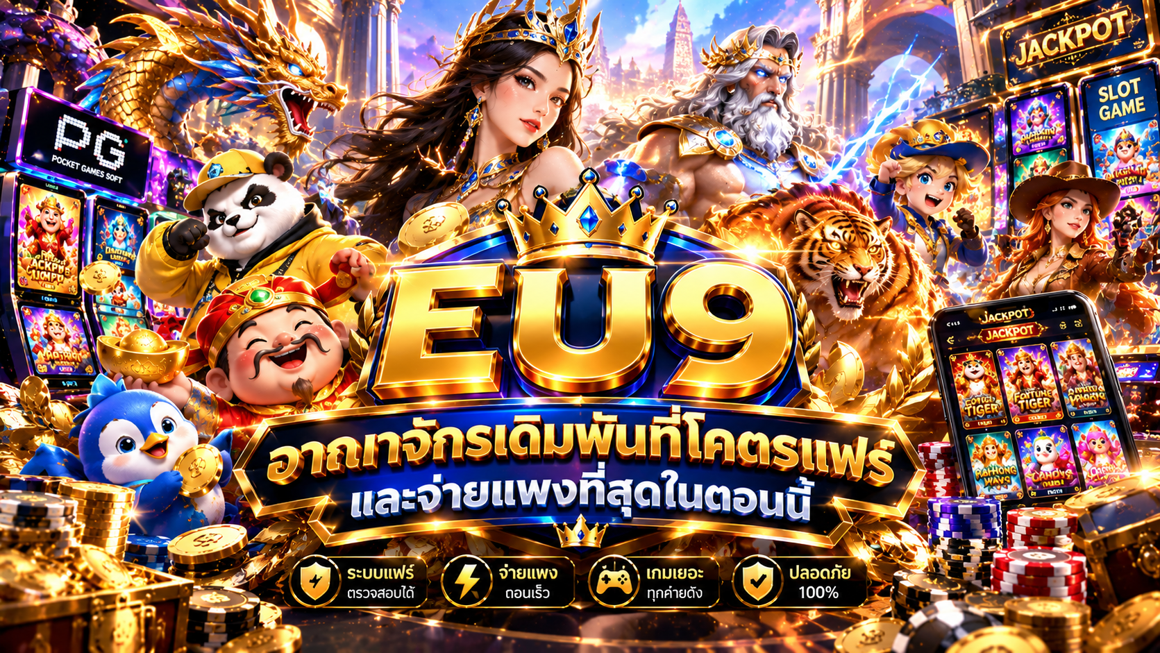 EU9 อาณาจักรเดิมพันที่โคตรแฟร์และจ่ายแพงที่สุดในตอนนี้