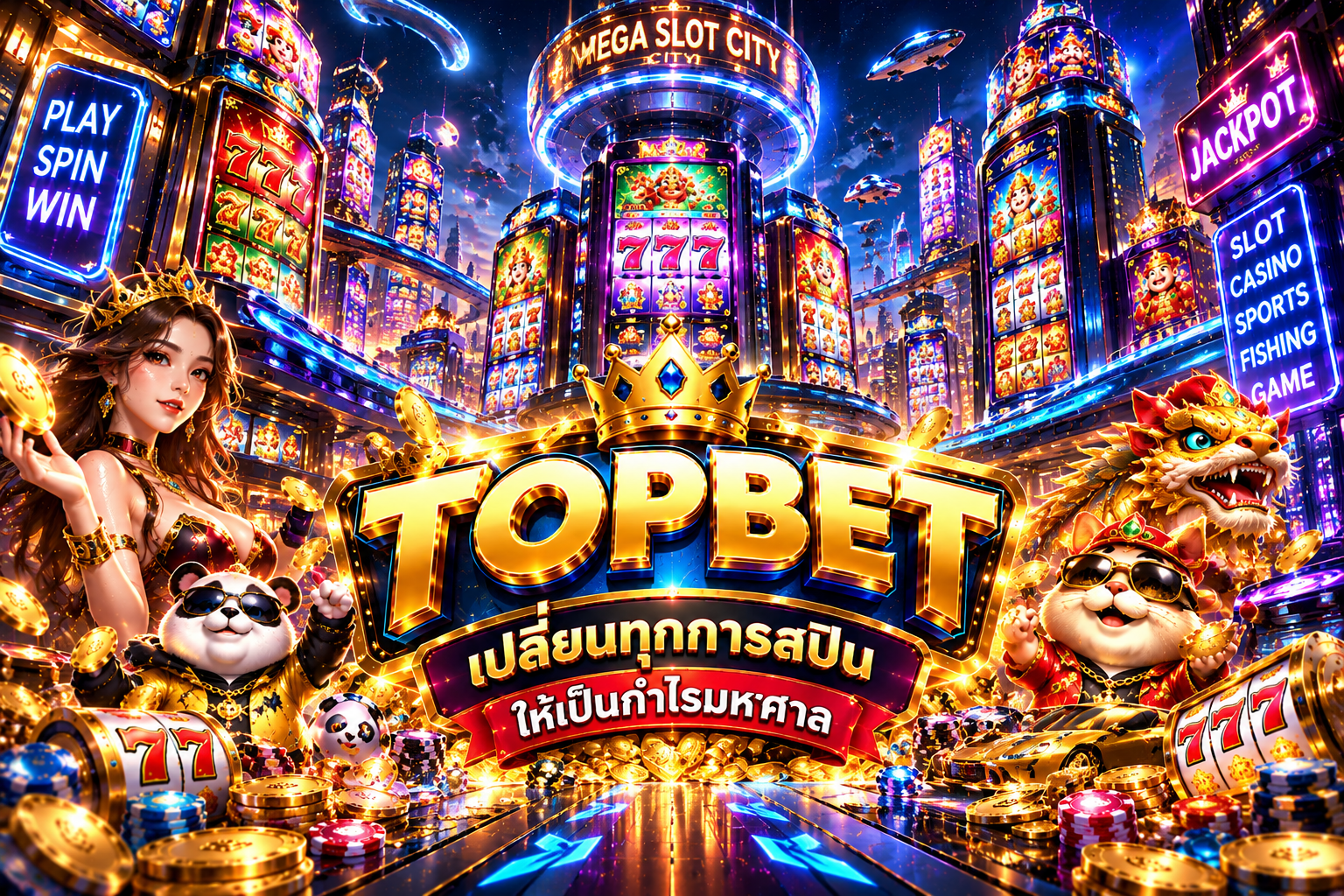 TOPBET เปลี่ยนทุกการสปินให้เป็นกำไรมหาศาล