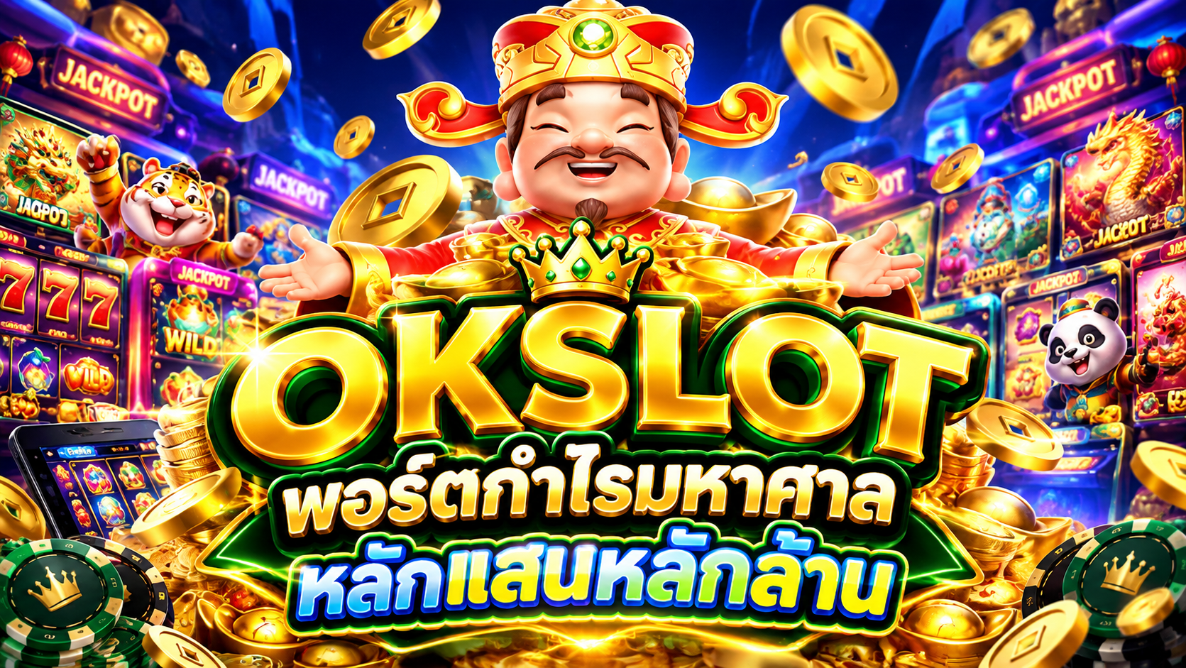 OKSLOT พอร์ตกำไรมหาศาลหลักแสนหลักล้าน