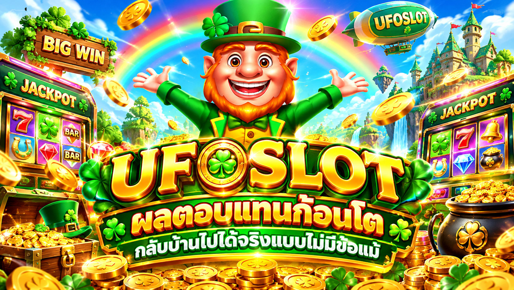 อย่าให้โอกาสทองในการเปลี่ยนชีวิตลอยผ่านไปเงินรางวัลรอให้คุณเข้ามาครอบครอง หยุดลังเล กดสมัครสมาชิกกับผมที่ UFOSLOT ตอนนี้เลย