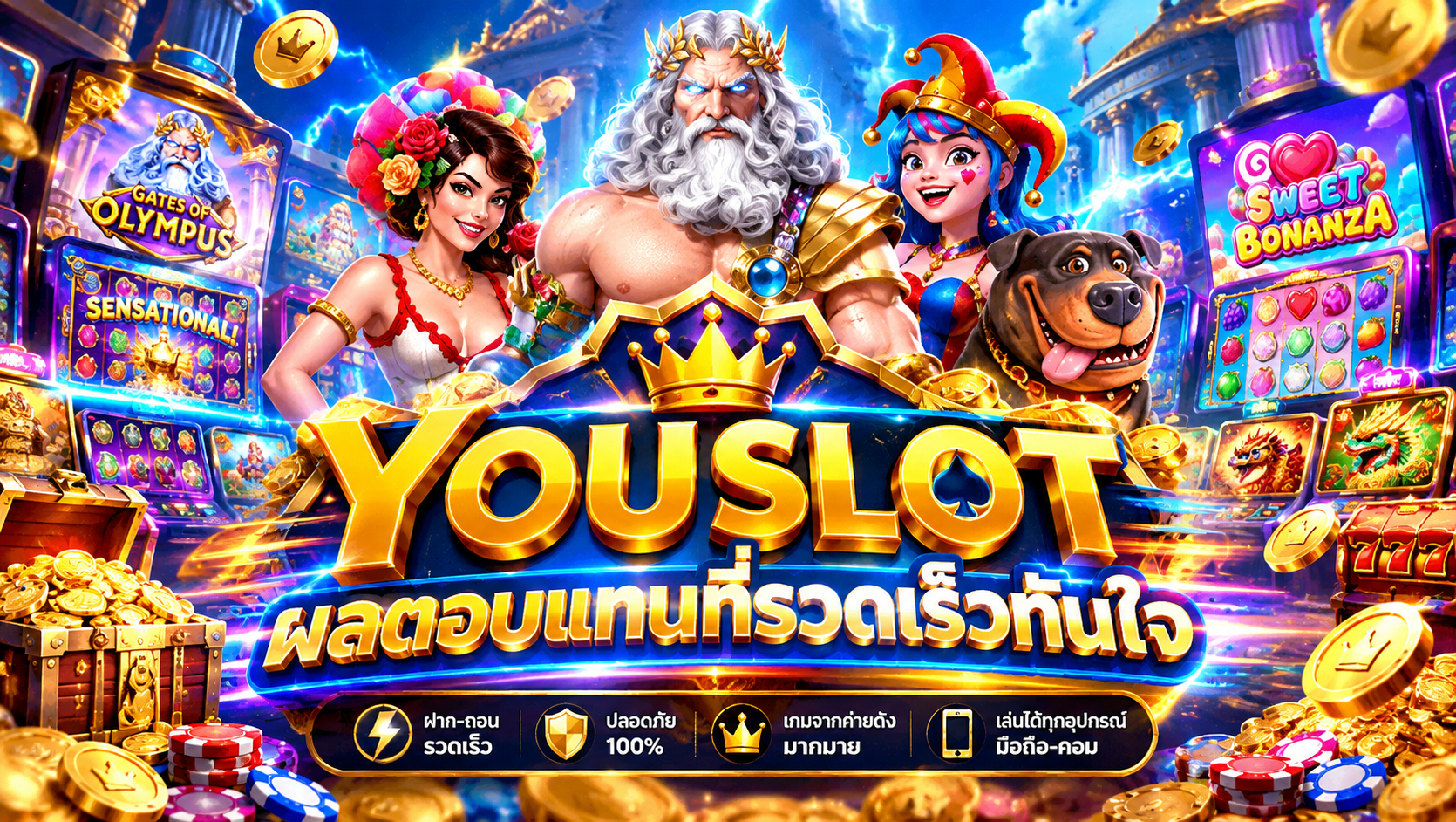 ทางเลือกใหม่ของการสร้างกระแสเงินสด! Youslot สถิติมหานคร เว็บสล็อต ลิขสิทธิ์แท้ที่พร้อมเปลี่ยนเวลาว่างของ ลูกค้า ให้เป็นผลกำไรมหาศาล